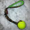 Upcycled Tennis Ball Tug Toy shorty