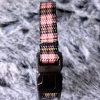 1/2" Fashion Bracelet pink plaid
