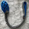 Small Bungee Football Dog Toy blue